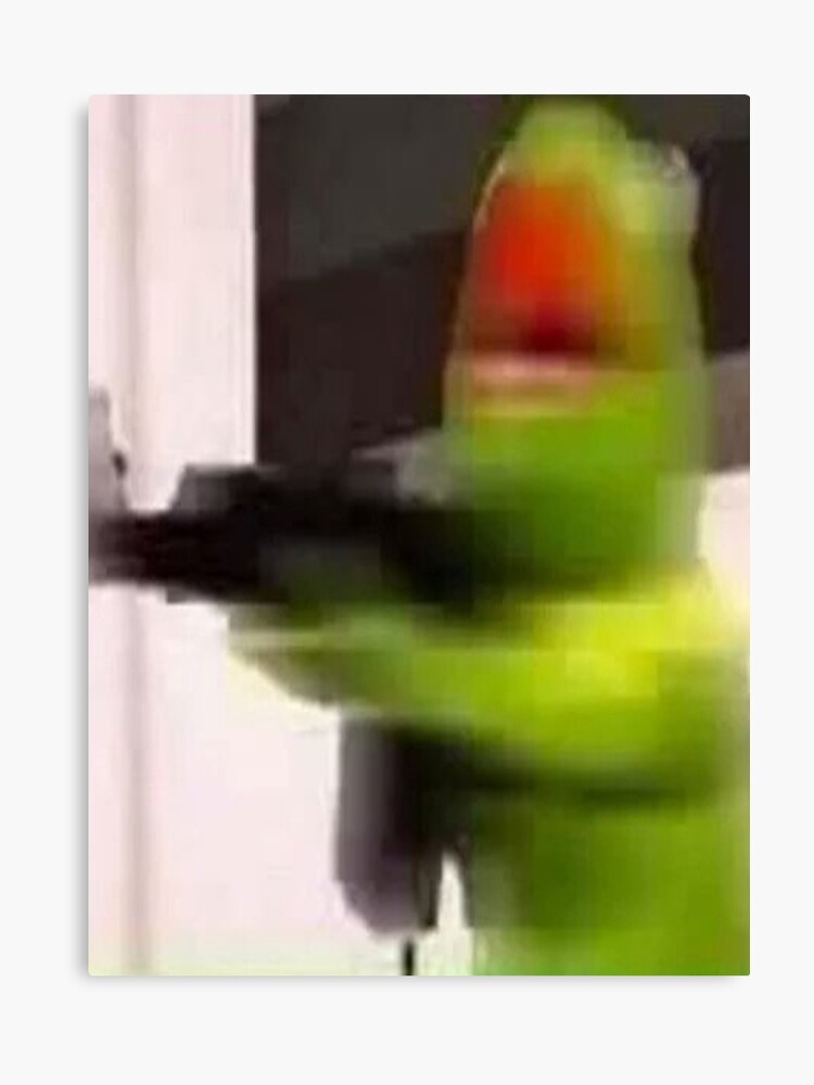 Download Meme Kermit With A Gun | PNG & GIF BASE