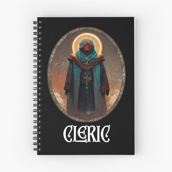 Item preview, Cleric - Dungeons & Dragons designed and sold by Shirt-Dungeon.