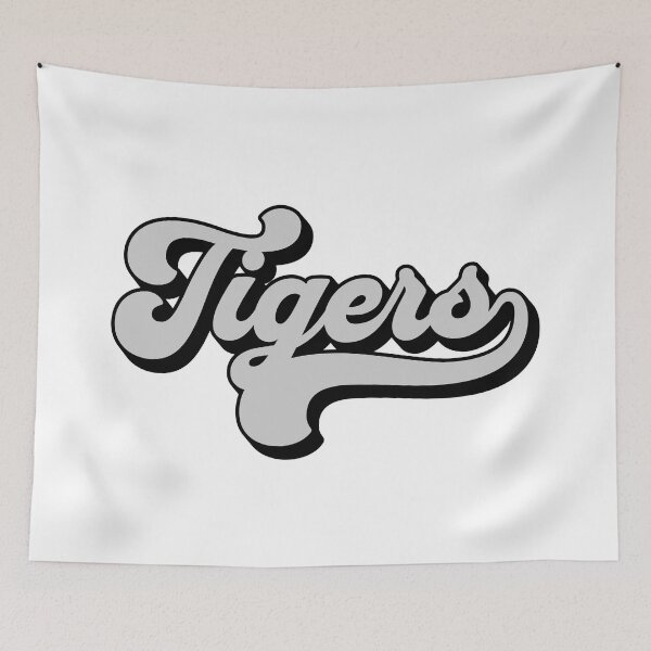 Item preview, Tigers Stylish Handwriting Sports Jersey Team Name - Retro Vintage Hand Lettering designed and sold by svectormonster.