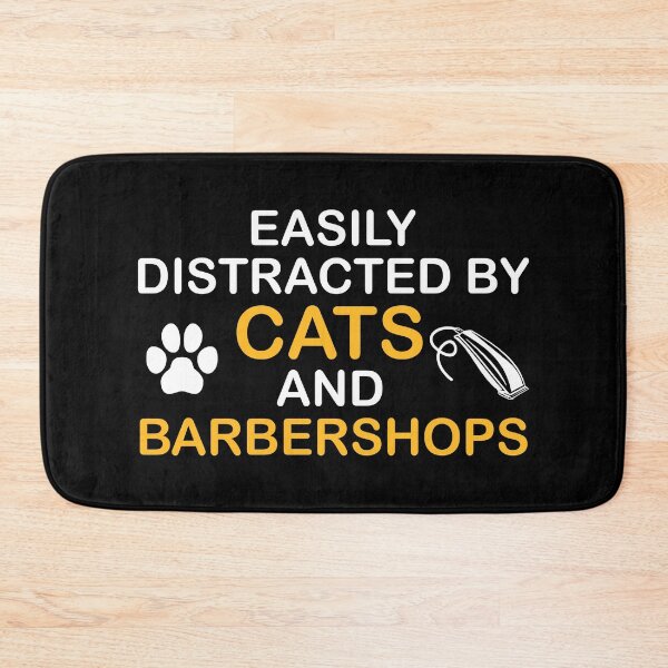Item preview, Barber Cat Lover Barbershop designed and sold by NestaReign.