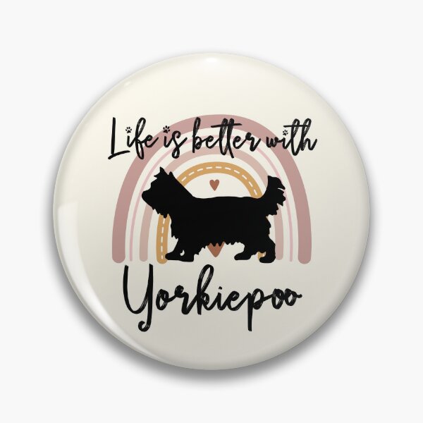 Item preview, Yorkiepoo Dog Rainbow Aesthetic Boho designed and sold by rafaeltto.