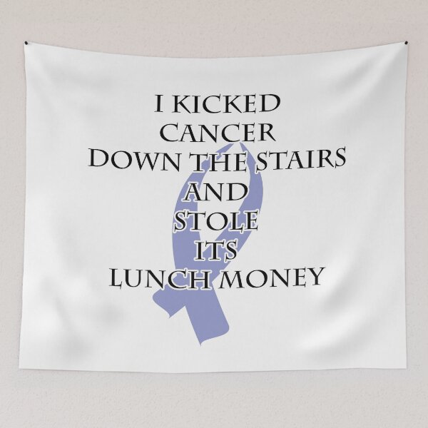 Item preview, Cancer Bully (Periwinkle Ribbon) designed and sold by blakcirclegirl.