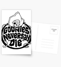 Goonies Never Say Die T-Shirt Postcards