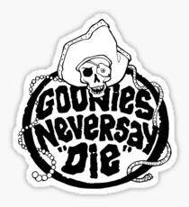 Goonies Never Say Die T-Shirt Sticker