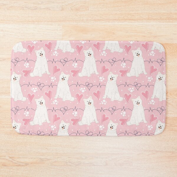Item preview, LOVE White Akita designed and sold by Lulupainting.