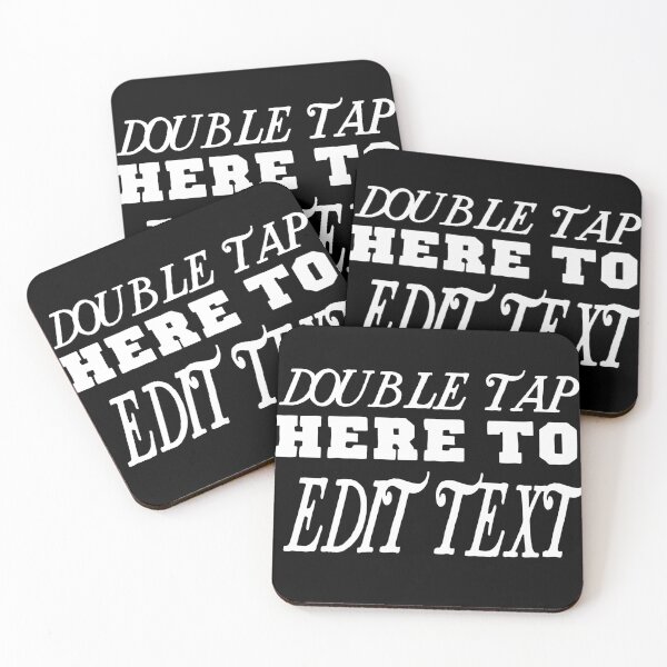 Item preview, Double Tap Here to Edit Text designed and sold by buhnka.