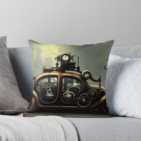 Item preview, Car in Post-apocalyptic foggy night  designed and sold by REALDesign-Shop.
