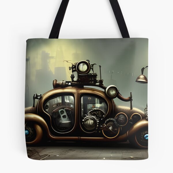 Item preview, Car in Post-apocalyptic foggy night  designed and sold by REALDesign-Shop.