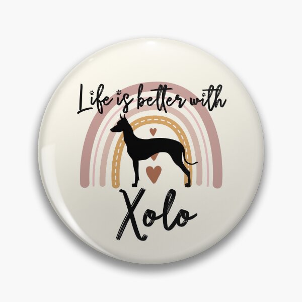 Item preview, Xoloitzcuintli Xolo Dog Rainbow Aesthetic Boho designed and sold by rafaeltto.