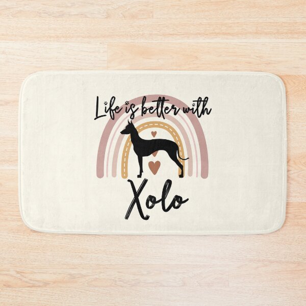 Item preview, Xoloitzcuintli Xolo Dog Rainbow Aesthetic Boho designed and sold by rafaeltto.
