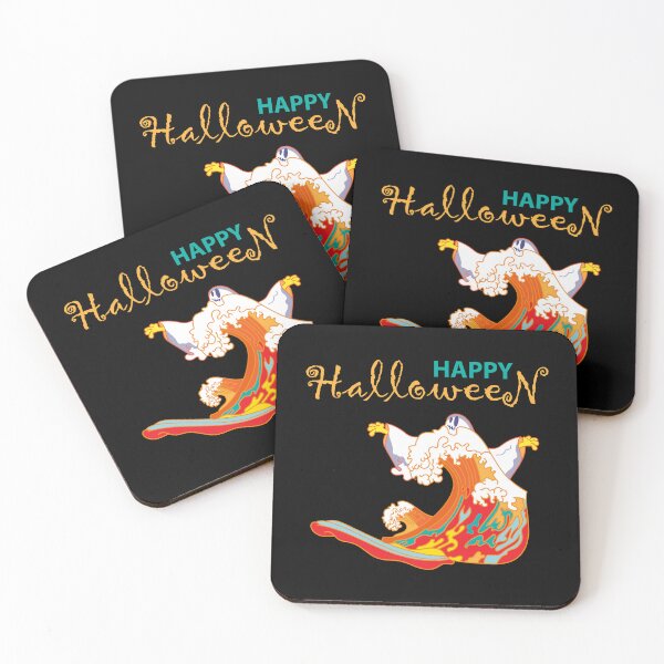 Item preview, Halloween ghost and sea designed and sold by spontania.
