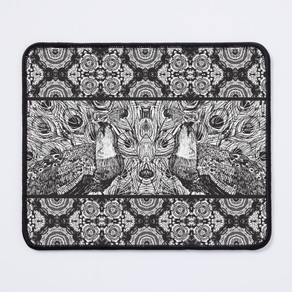 Item preview, Peacocks In B & W designed and sold by Nira Dabush.