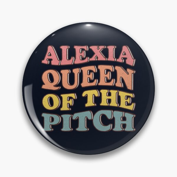 Item preview, Alexia Queen of the Pitch (groovy text) designed and sold by Numero14.