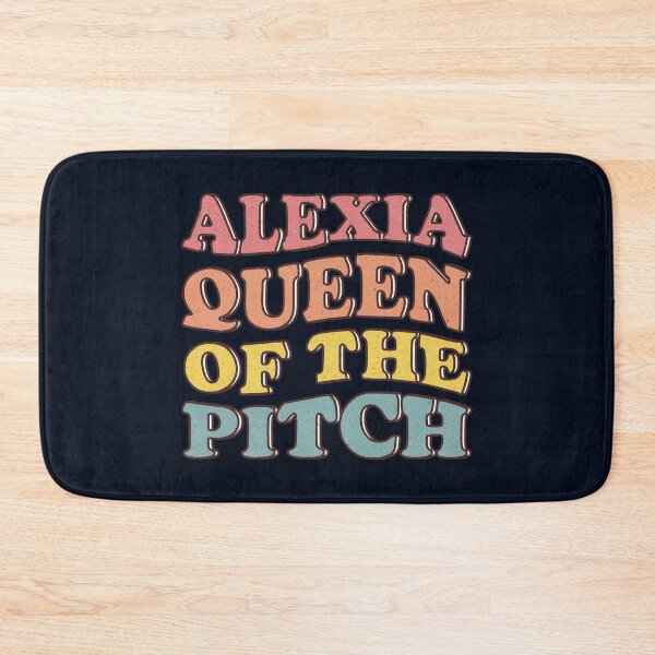 Item preview, Alexia Queen of the Pitch (groovy text) designed and sold by Numero14.
