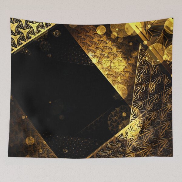 Item preview, Golden black abstract designed and sold by Zip-Zup.