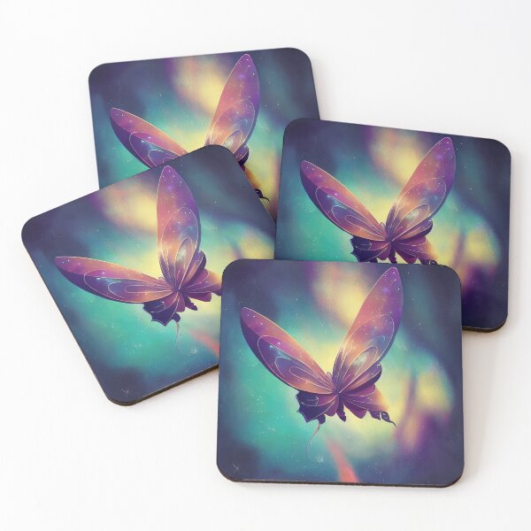 Item preview, butterfly space art designed and sold by ComicsFactory.