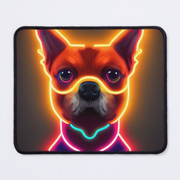 Item preview, Dog neon soccer ball designed and sold by ComicsFactory.