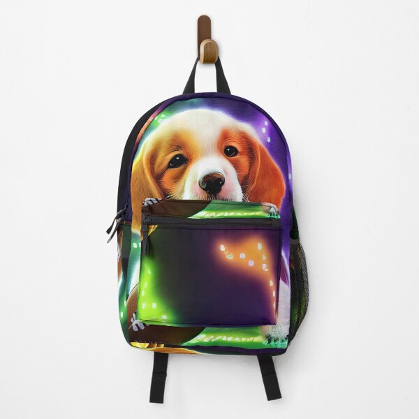 Item preview, Cute dog with an american football ball halloween designed and sold by ComicsFactory.