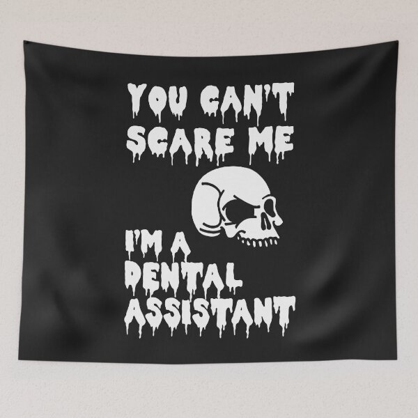 Item preview, Halloween Dental Assistant Shirt/Hoodie/Tank/Dress Gift- Can't Scare  designed and sold by smily-tees.