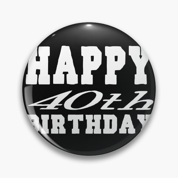 Item preview, Happy 40th Birthday designed and sold by buhnka.