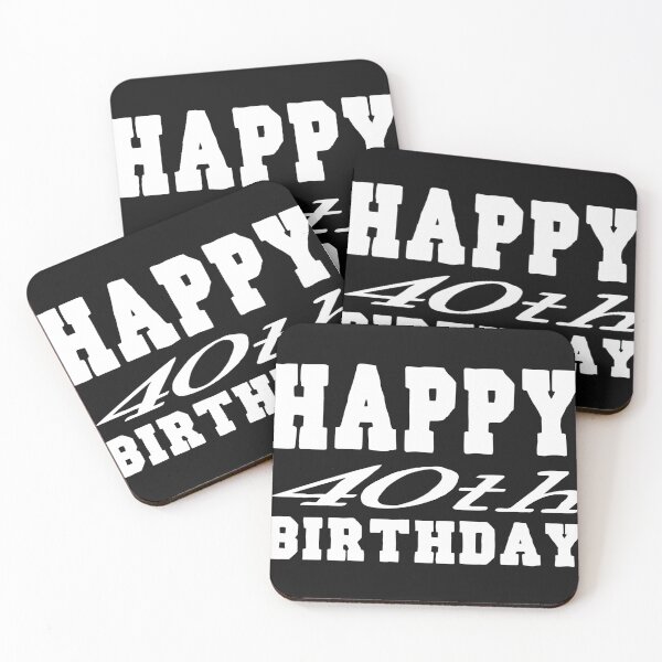 Item preview, Happy 40th Birthday designed and sold by buhnka.