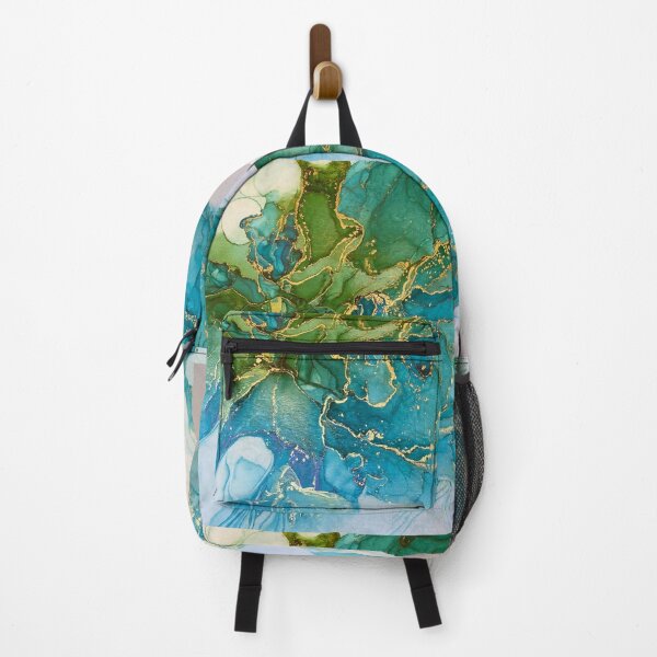 Item preview, Turquoise Alcohol Ink designed and sold by vonJohnstonArt.