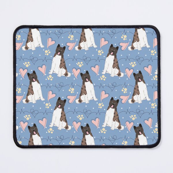 Item preview, LOVE Brown White Akita designed and sold by Lulupainting.