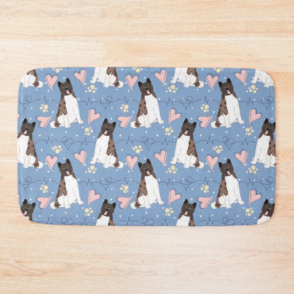 Item preview, LOVE Brown White Akita designed and sold by Lulupainting.