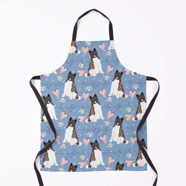 Item preview, LOVE Brown White Akita designed and sold by Lulupainting.