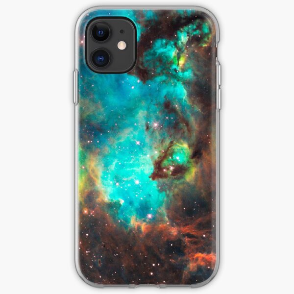 Green Galaxy iPhone Soft Case