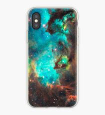 Green Galaxy iPhone Case