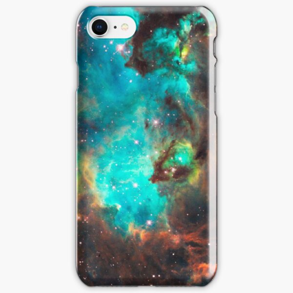 Green Galaxy iPhone Snap Case