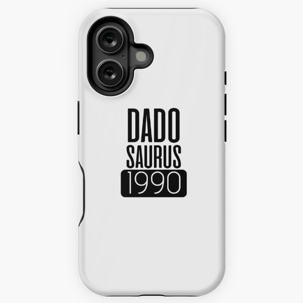 Vista previa del artículo con la obra «Dadosaurus Dado Saurus 1990 El mejor regalo para papá nacido en 1990», diseñado y vendido por Kubala.