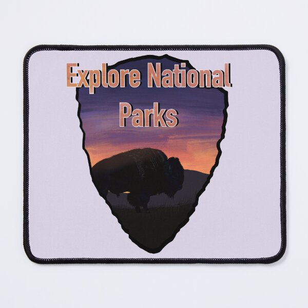Item preview, Explore national parks bison designed and sold by SaintsPlace.