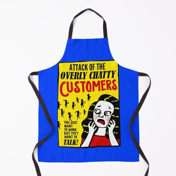 Item preview, The Attack Of The Overly Chatty Customers designed and sold by PapaBujuGaming.