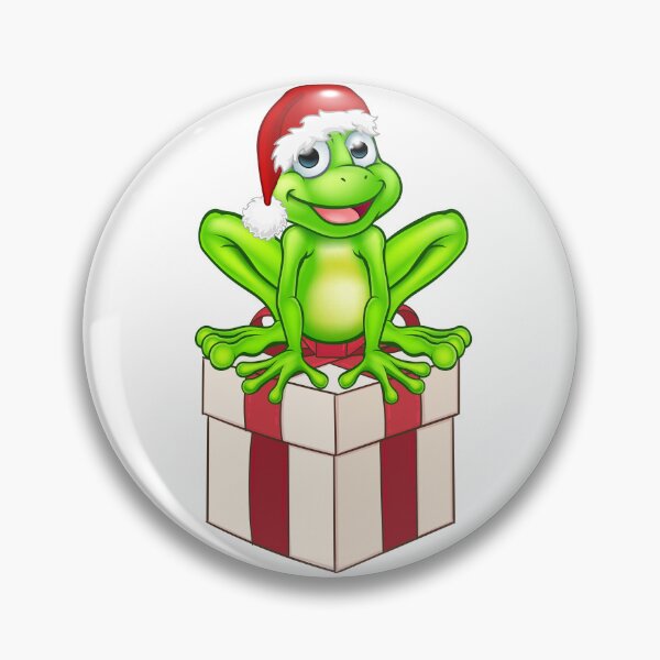 Item preview, Cute Santa Frog designed and sold by Coffee Lifestyle.