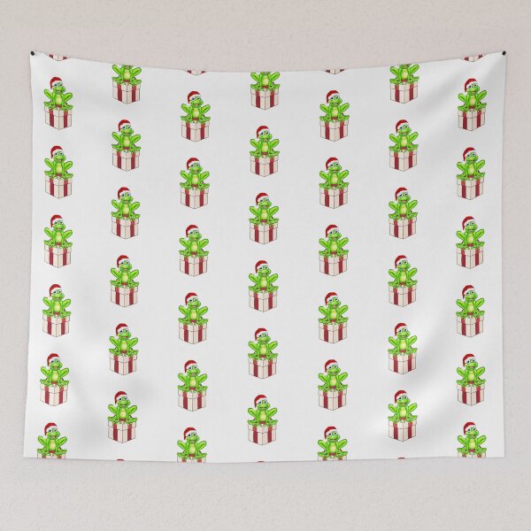 Item preview, Cute Santa Frog designed and sold by Coffee Lifestyle.