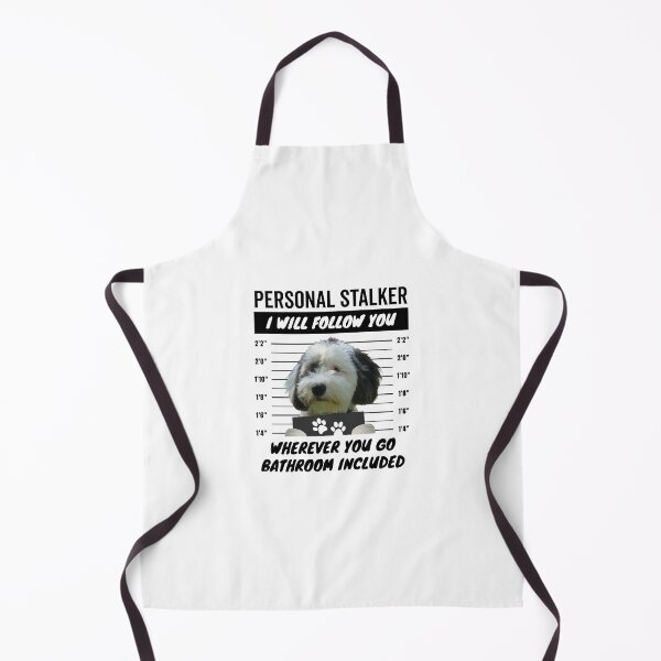 Item preview, Personal Stalker Dog – Sheepadoodle designed and sold by More Cute Dogs.
