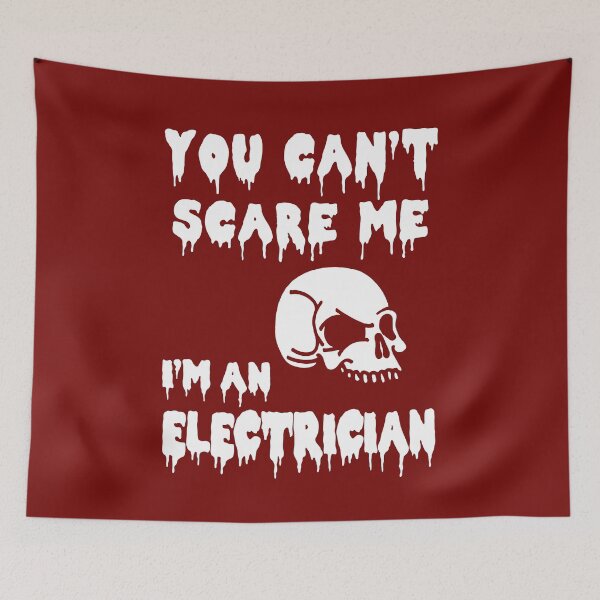 Item preview, Halloween Electrician Shirt/Hoodie/Tank/Dress Gift- You Can't Scare Me  designed and sold by smily-tees.
