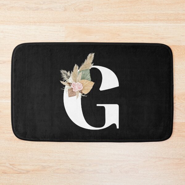 Item preview, letter g floral designed and sold by LU NA.