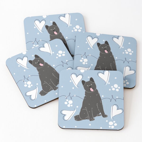 Item preview, LOVE Black Akita designed and sold by Lulupainting.