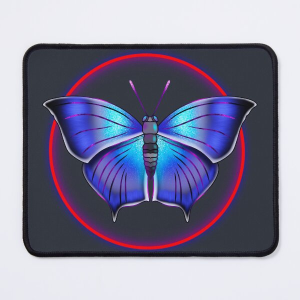 Item preview, neon butterfly designed and sold by Arzu Abbas.