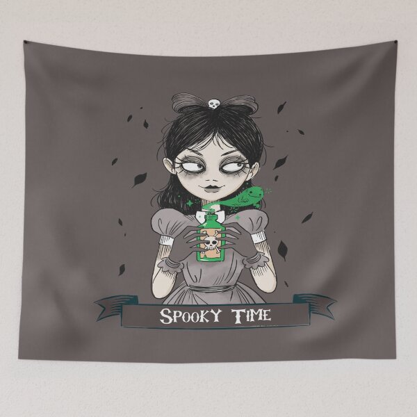 Item preview, Spooky Time - Goth Girl designed and sold by LMcDs.