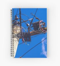 Power Lines Spiral Notebook