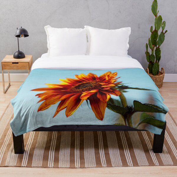 Item preview, Crimson & Gold Sunflower designed and sold by MelBolin.