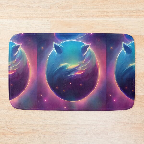 Item preview, cute devil space art horns designed and sold by ComicsFactory.