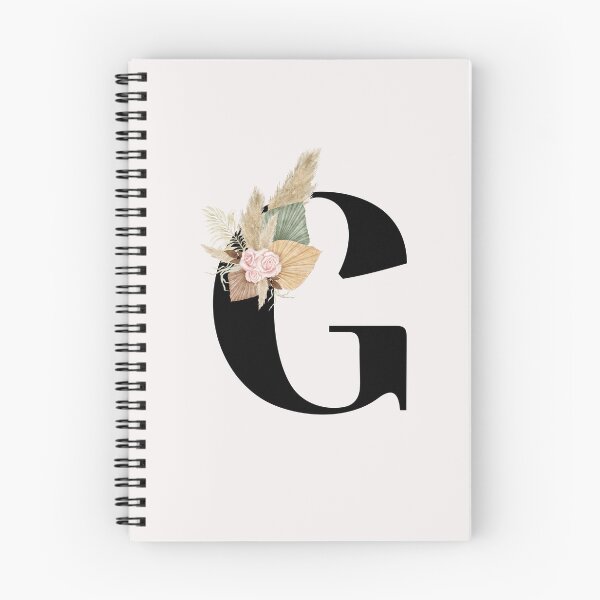 Item preview, letter g floral designed and sold by LU NA.