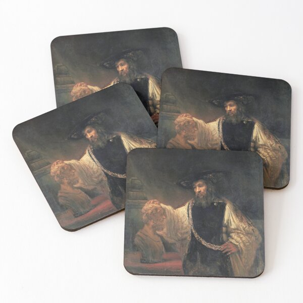 Item preview, Aristotle with a Bust of Homer by Rembrandt designed and sold by Vintage Designs +.