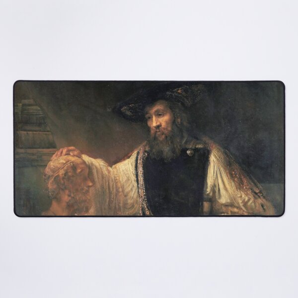 Item preview, Aristotle with a Bust of Homer by Rembrandt designed and sold by Vintage Designs +.