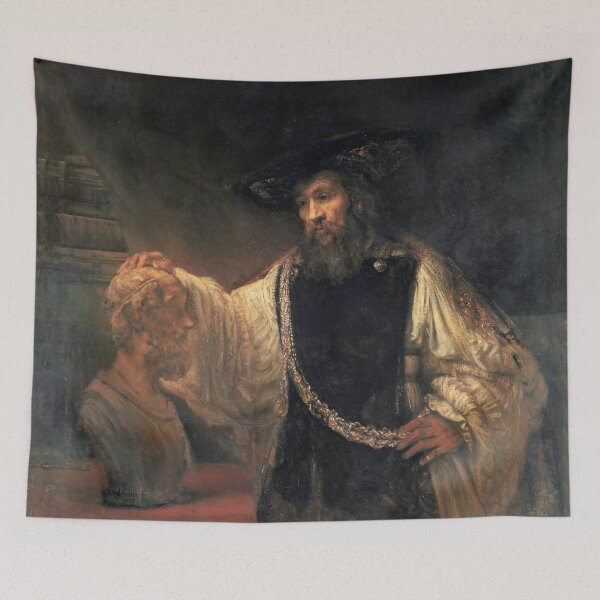 Item preview, Aristotle with a Bust of Homer by Rembrandt designed and sold by Vintage Designs +.